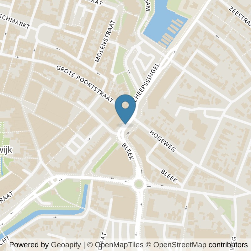 Map: location of fit20 Harderwijk in Harderwijk
