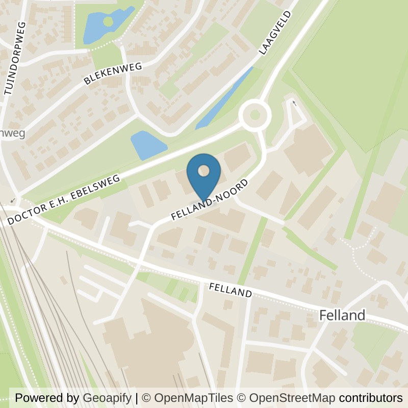 Map: location of fit20 Haren in TB Haren