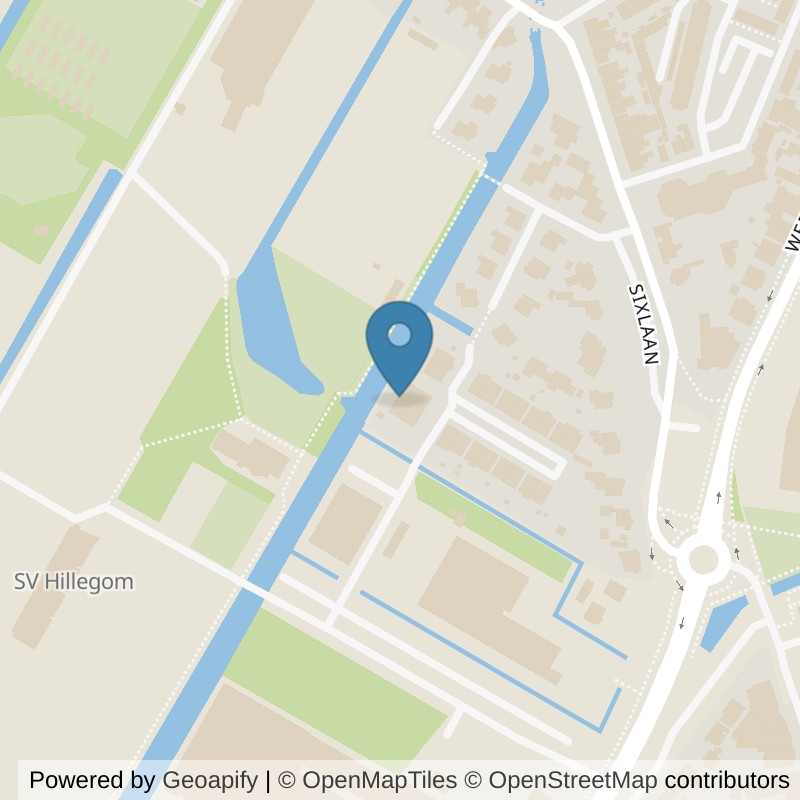 Map: location of fit20 Hillegom in Hillegom