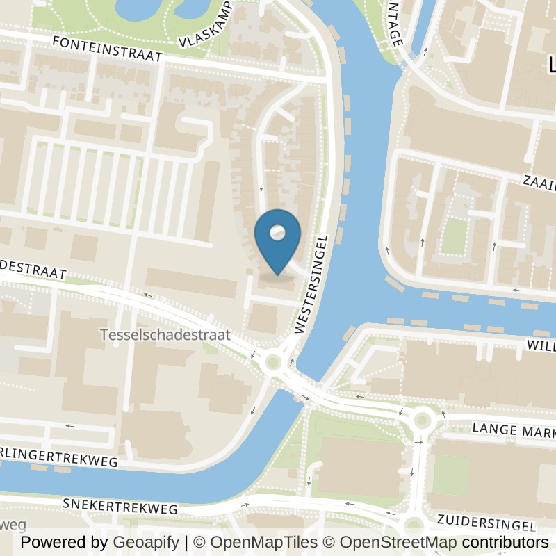 Map: location of fit20 Leeuwarden in Leeuwarden