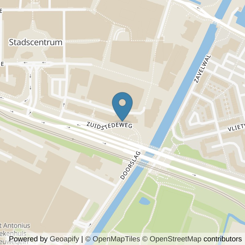 Map: location of fit20 Nieuwegein in Nieuwegein