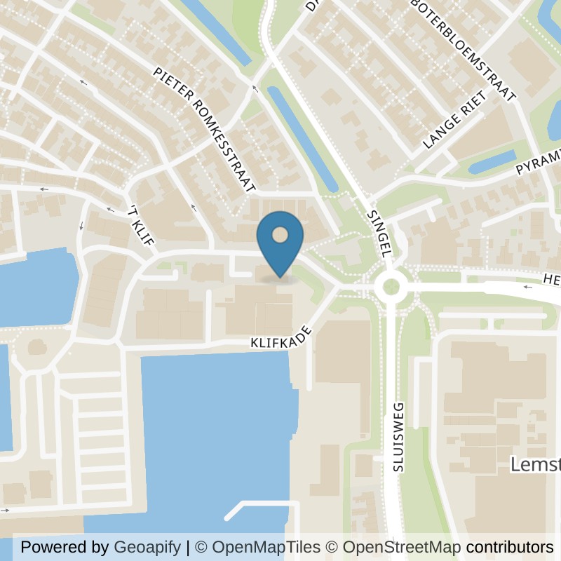 Map: location of fit20 Urk in EJ Urk