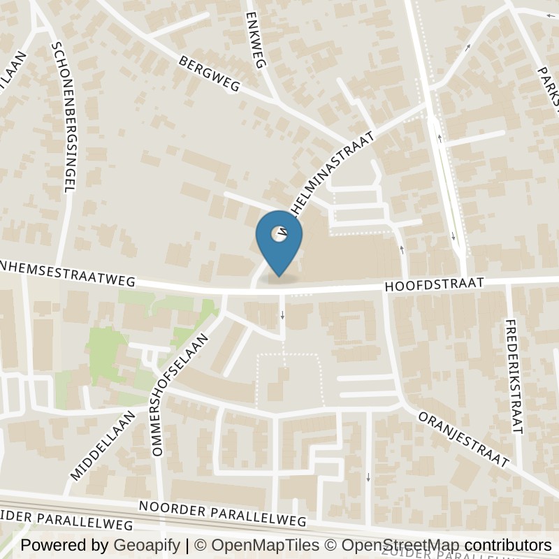 Map: location of fit20 Velp in TS Velp