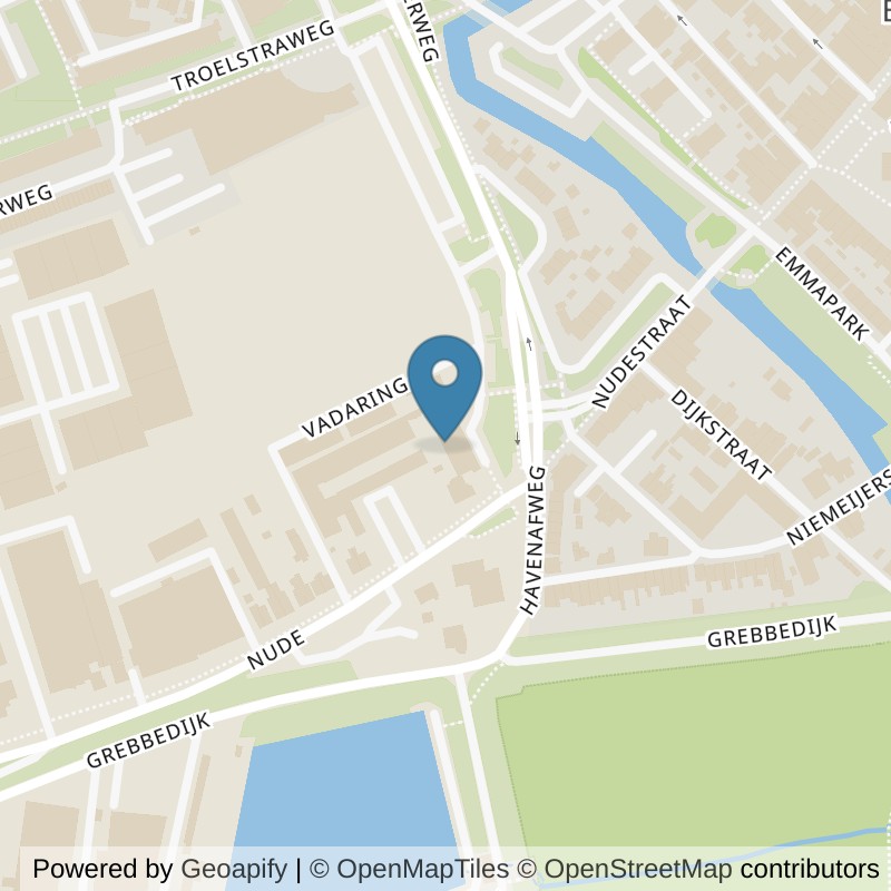 Map: location of fit20 Wageningen in Wageningen