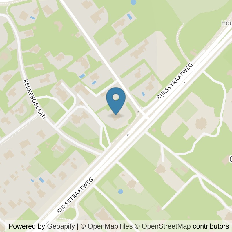 Map: location of fit20 Wassenaar in CR Wassenaar