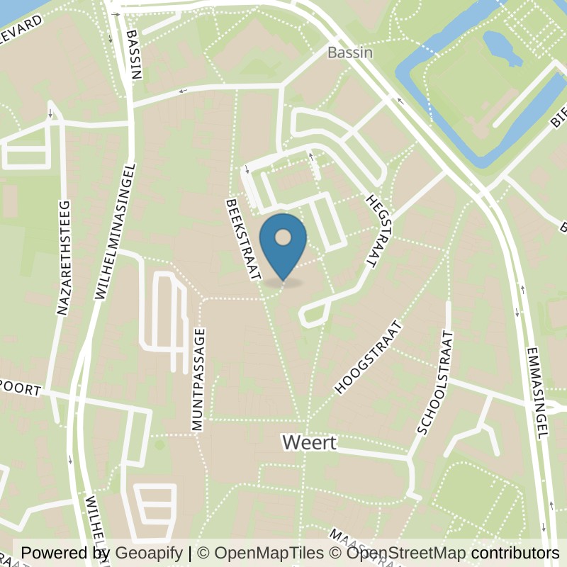 Map: location of fit20 Weert in Weert