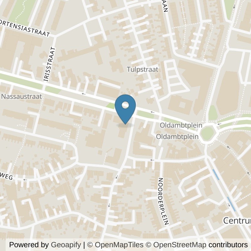 Map: location of fit20 Winschoten in BV Winschoten
