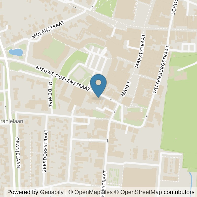Map: location of fit20 Zevenaar in AR Zevenaar