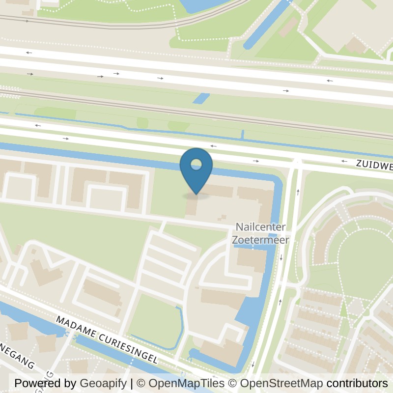 Map: location of fit20 Zoetermeer in Zoetermeer