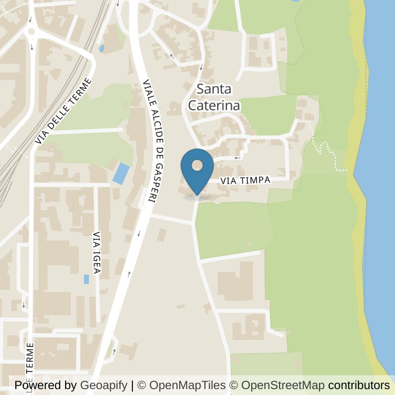 Map: location of FitActive Acireale in Acireale