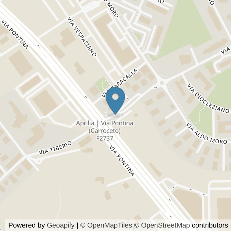 Map: location of FitActive Aprilia in Aprilia