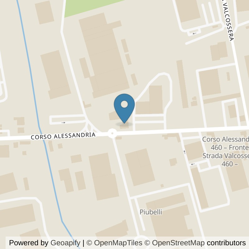 Map: location of FitActive Asti in Asti