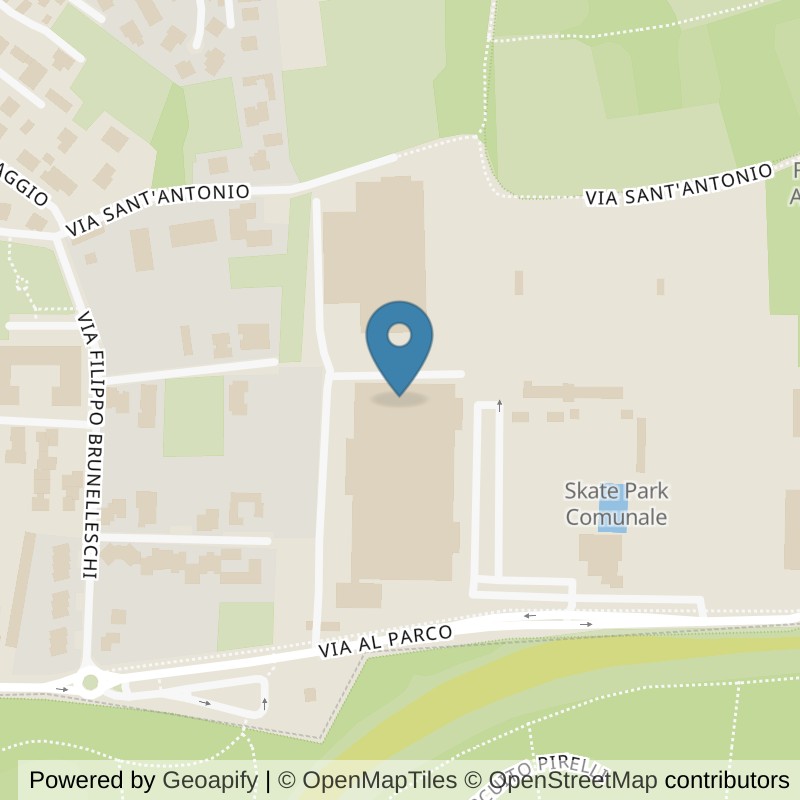 Map: location of FitActive Biassono in Biassono