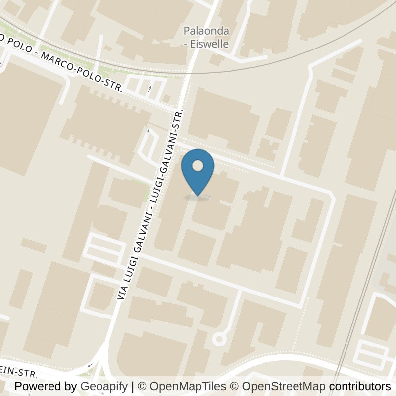 Map: location of FitActive Bolzano Galvani in Bolzano