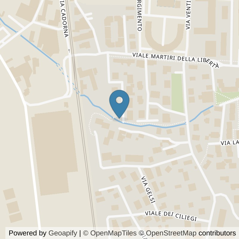 Map: location of FitActive Borgaro Torinese in Borgaro Torinese
