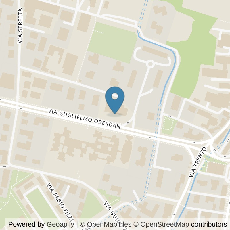 Map: location of FitActive Brescia Via Oberdan in Brescia
