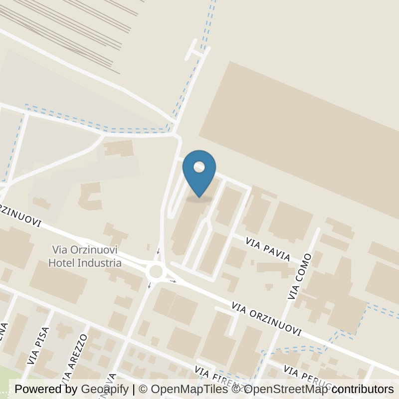 Map: location of FitActive Brescia Via Orzinuovi in Brescia