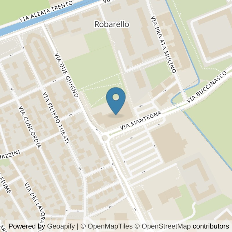 Map: location of FitActive Buccinasco in Buccinasco