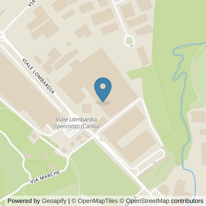 Map: location of FitActive Cantù in Cantù