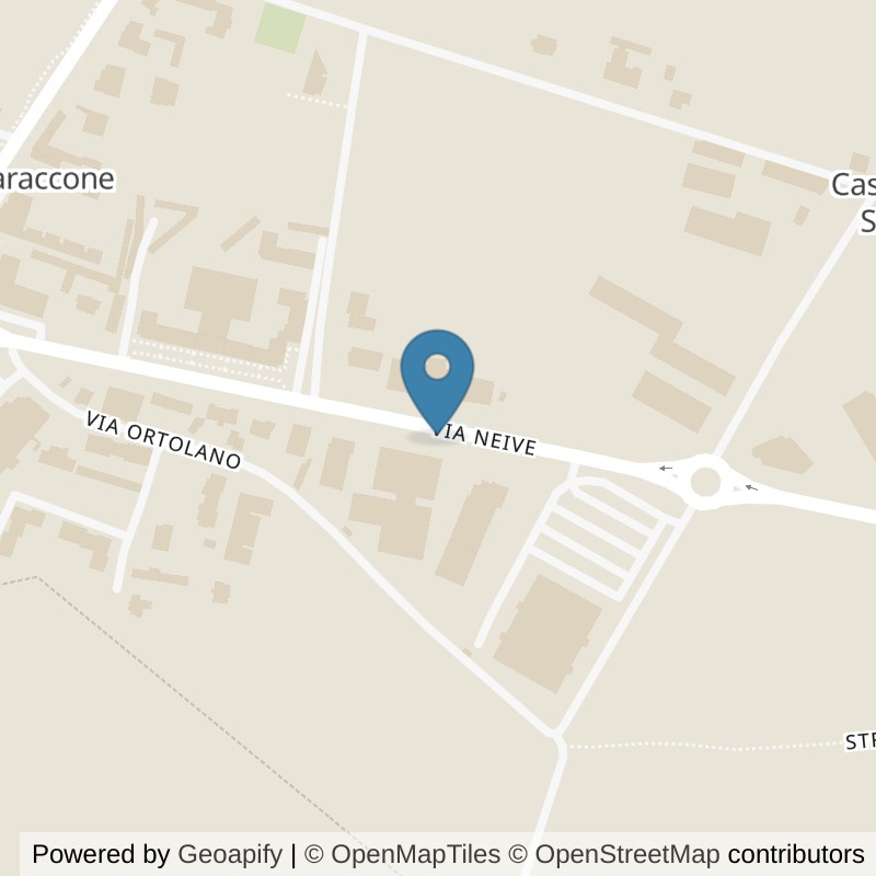 Map: location of FitActive Castagnito in Castagnito