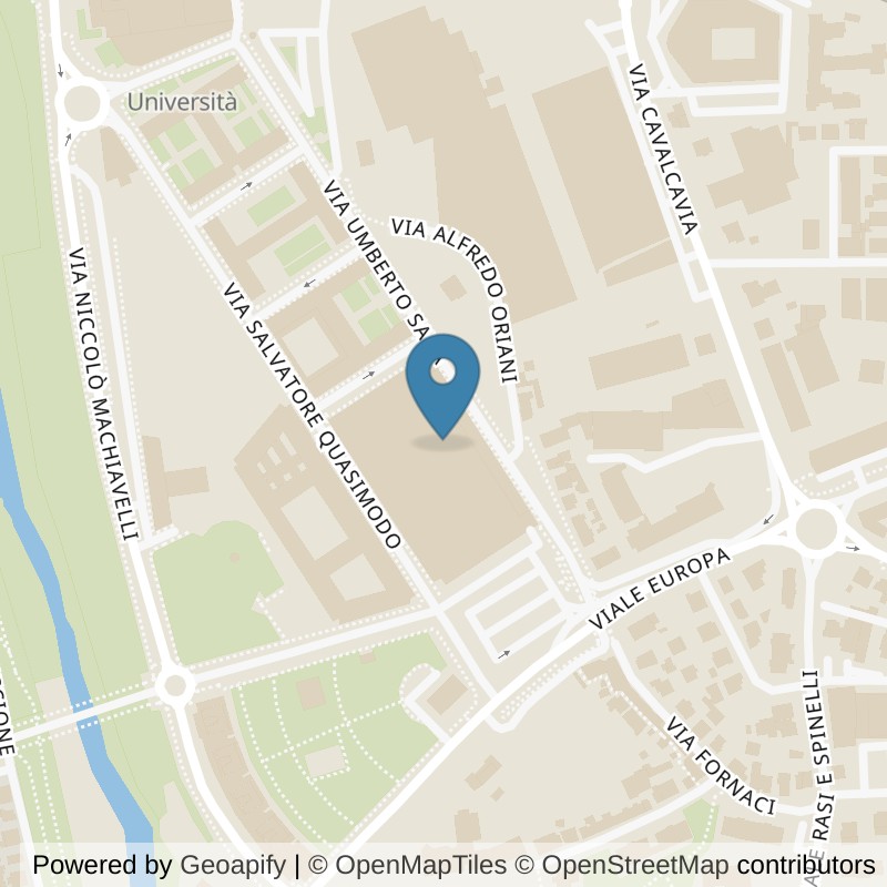 Map: location of FitActive Cesena in Cesena
