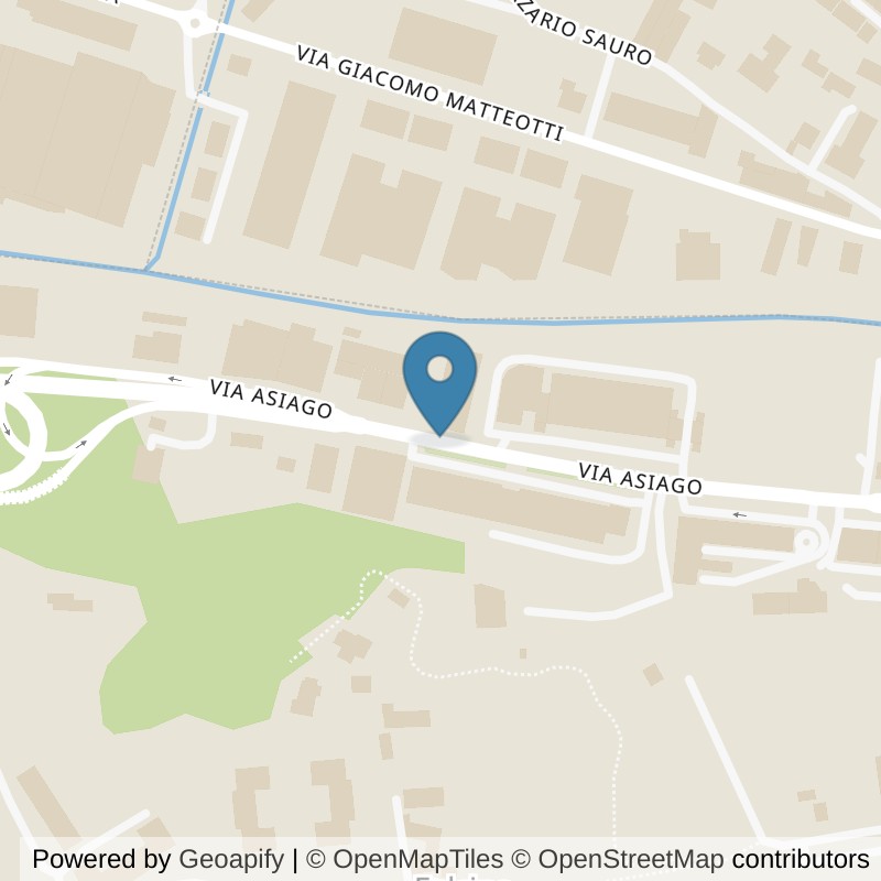 Map: location of FitActive Como in Como