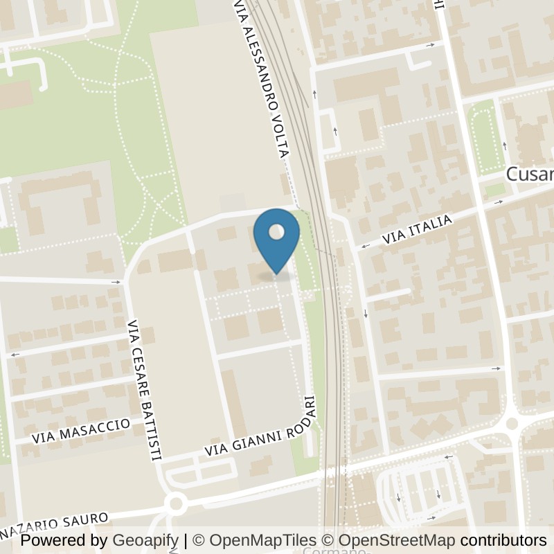 Map: location of FitActive Cormano in Cormano