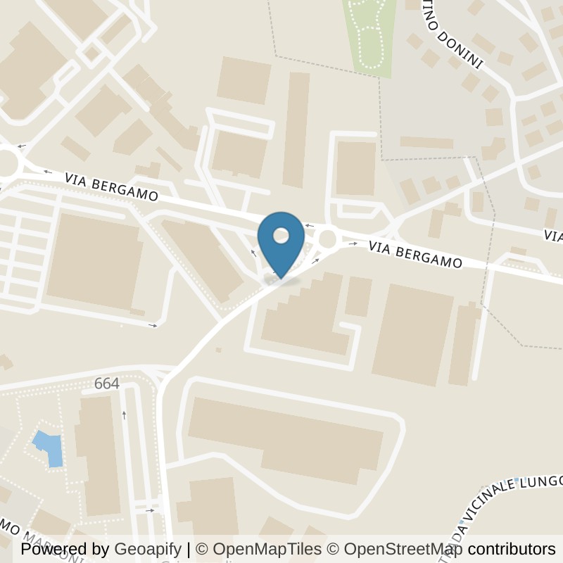 Map: location of FitActive Curno in Curno