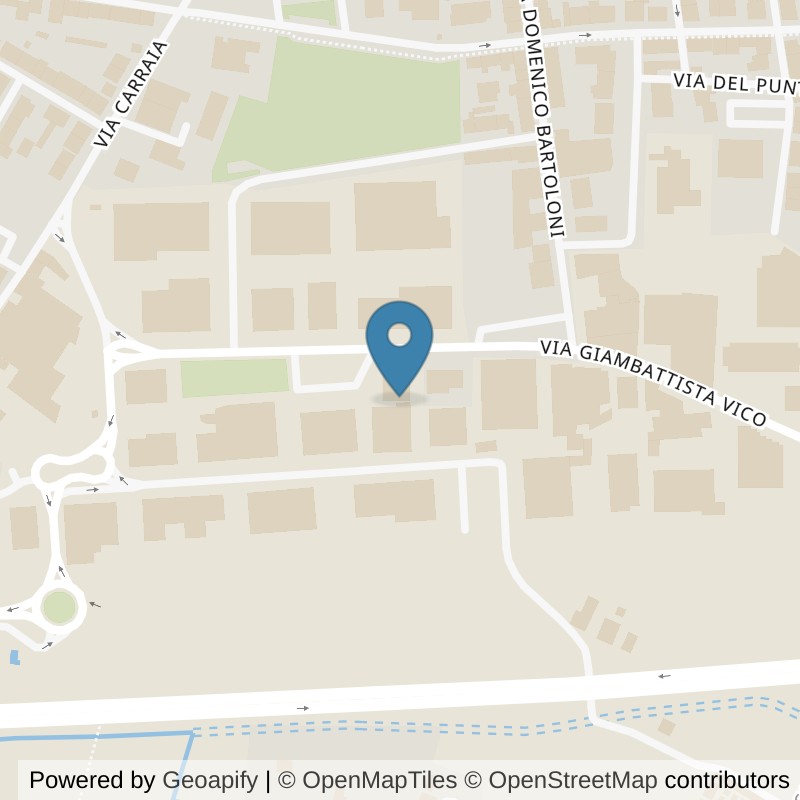 Map: location of FitActive Empoli in Empoli