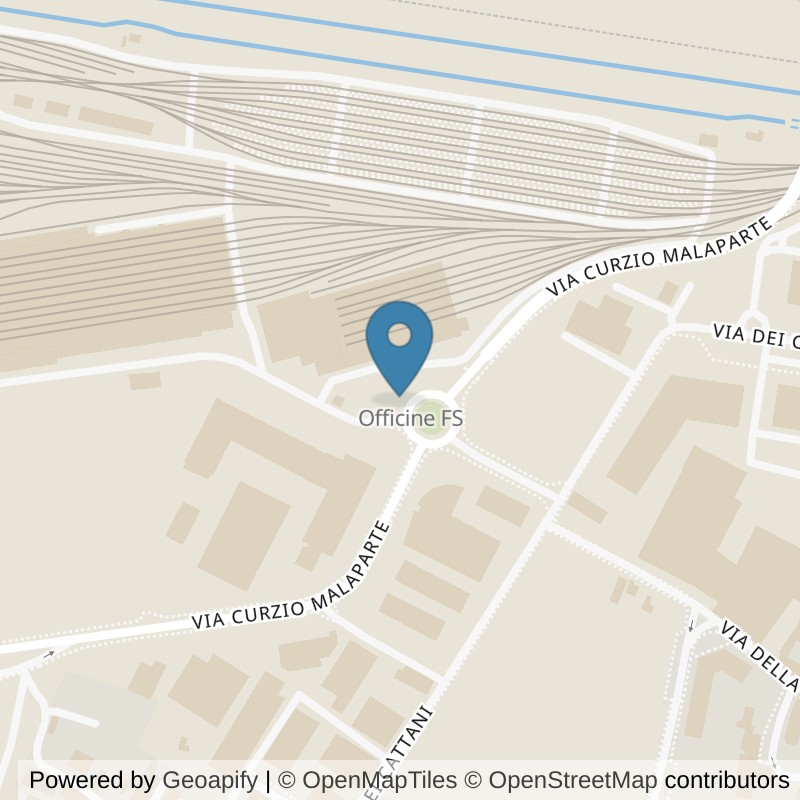 Map: location of FitActive Firenze Osmannoro in Firenze