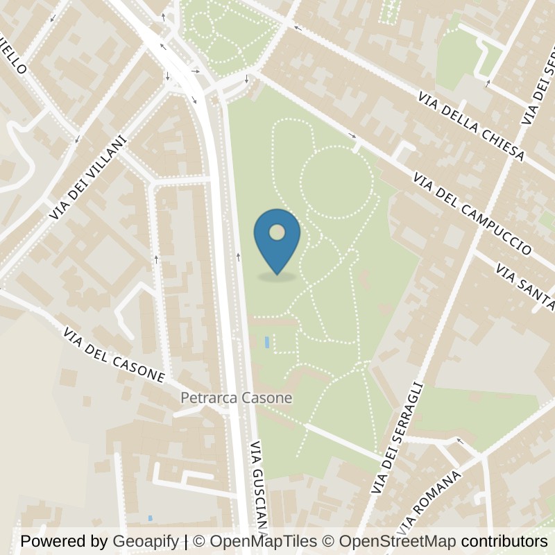 Map: location of FitActive Firenze Serragli in Firenze