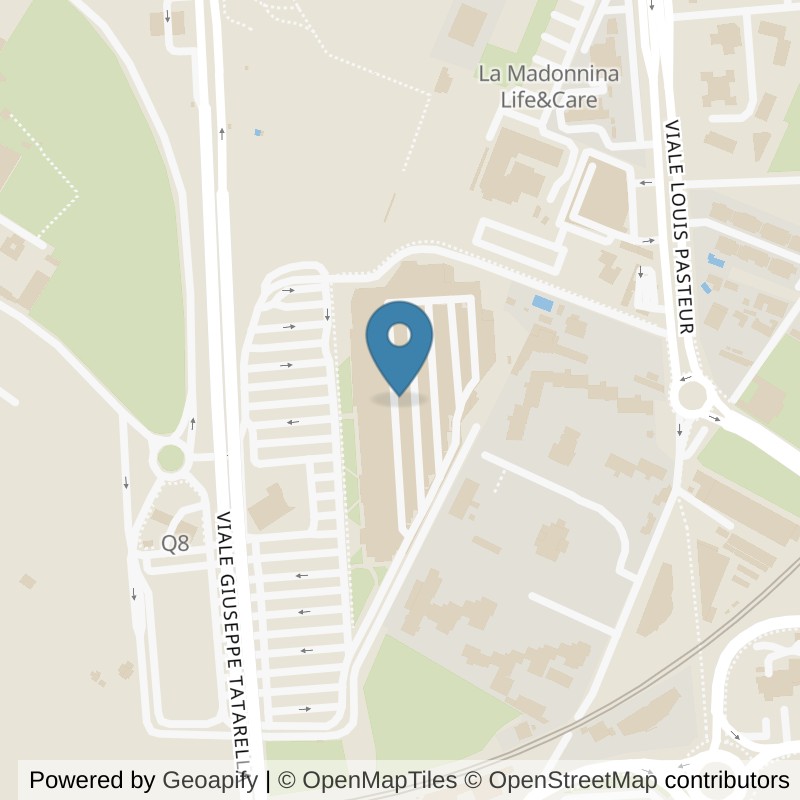 Map: location of FitActive Bari Pasteur in Bari