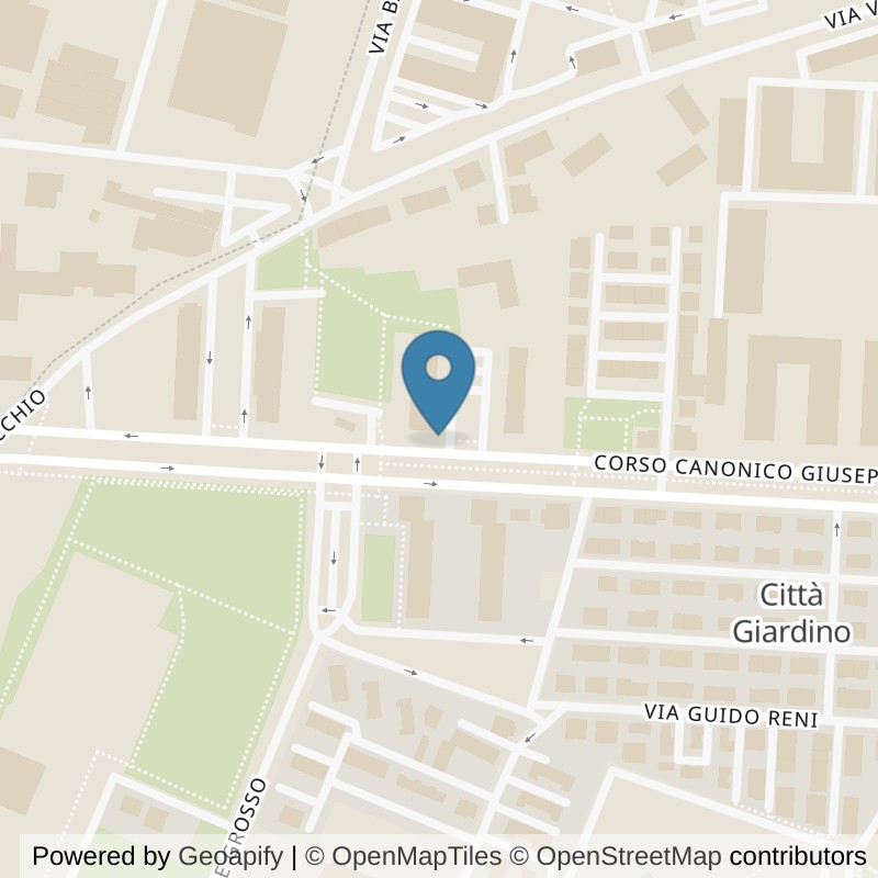 Map: location of FitActive Grugliasco in Grugliasco