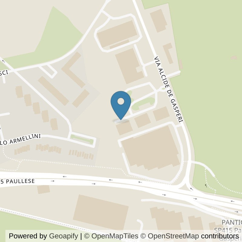 Map: location of FitActive Pantigliate in Pantigliate