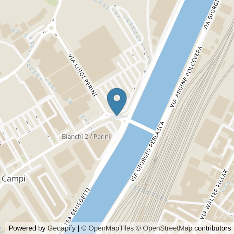Map: location of FitActive Genova Campi in Genova