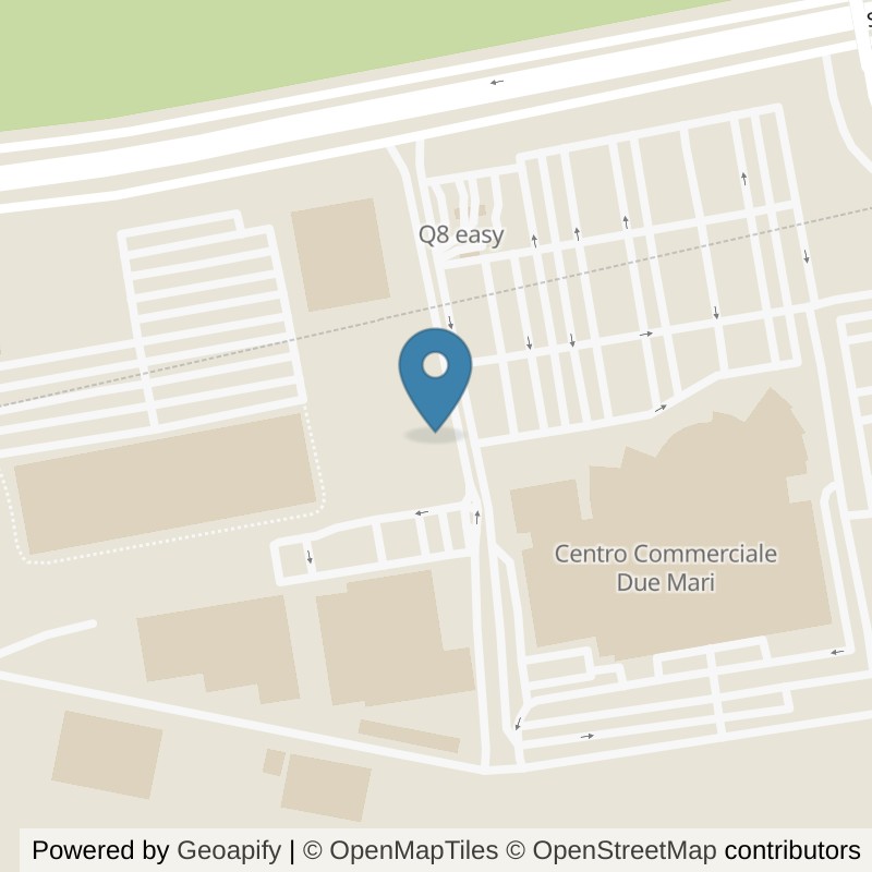 Map: location of FitActive Lamezia Due Mari in Maida