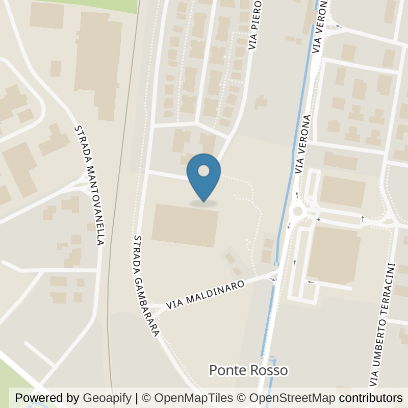 Map: location of FitActive Mantova in Mantova