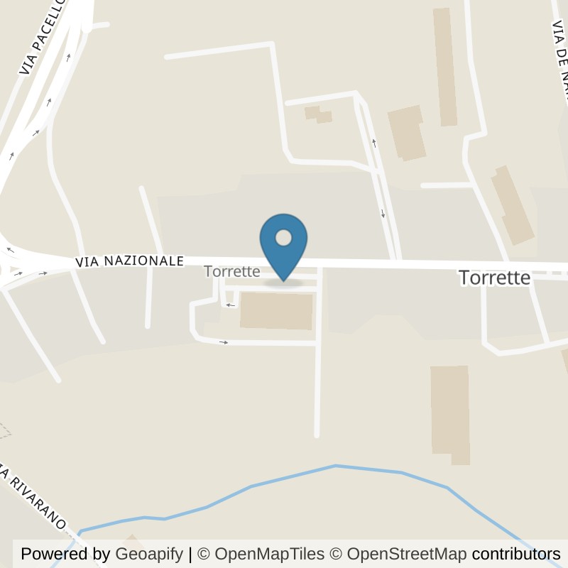 Map: location of FitActive Mercogliano in Torelli-torrette