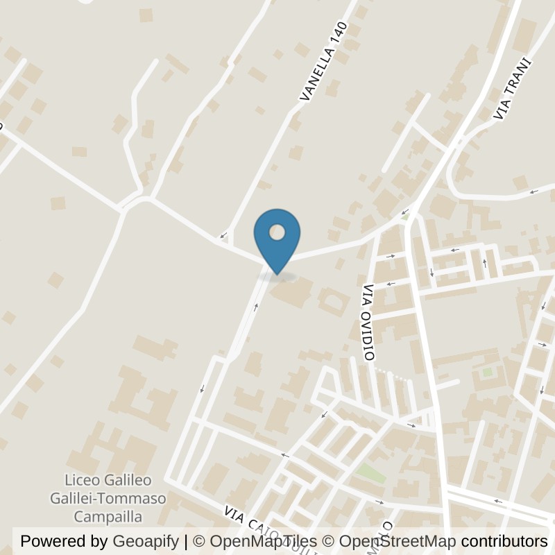 Map: location of FitActive Modica in Modica