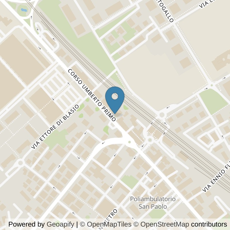 Map: location of FitActive Montesilvano in Montesilvano