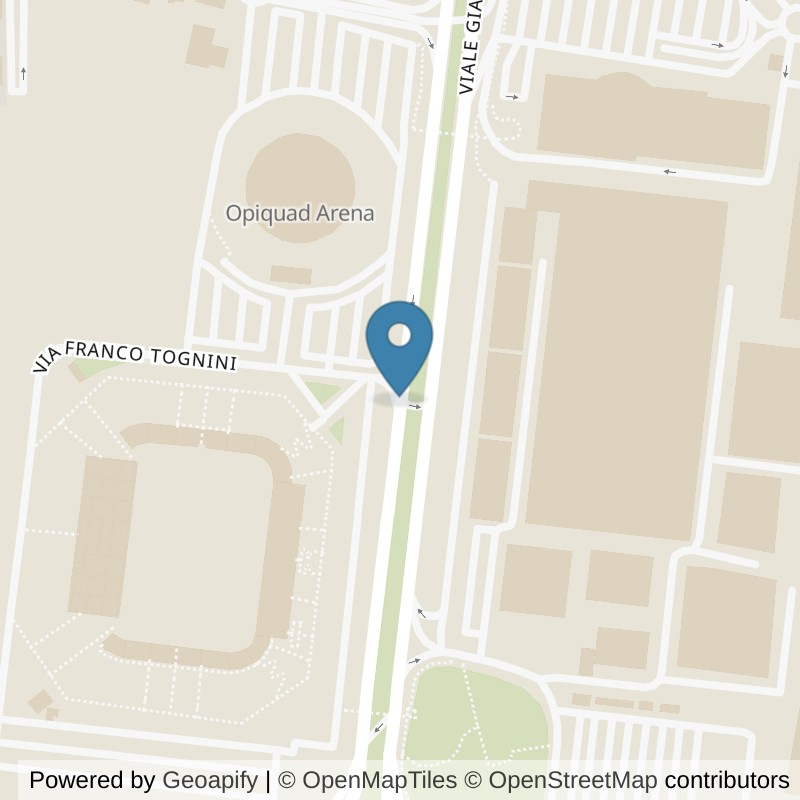 Map: location of FitActive Monza Via Stucchi in Monza