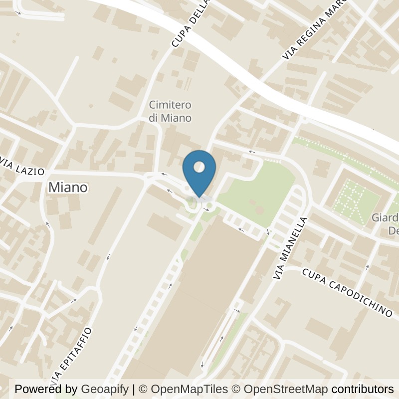 Map: location of FitActive Napoli Birreria in Napoli