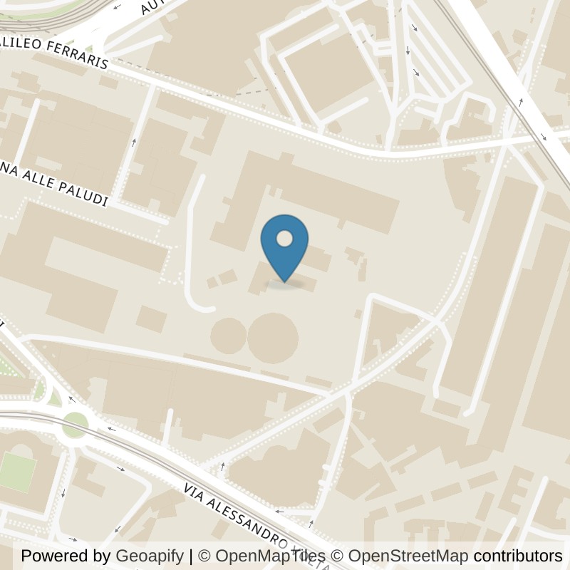 Map: location of FitActive Napoli Via Brin in Napoli