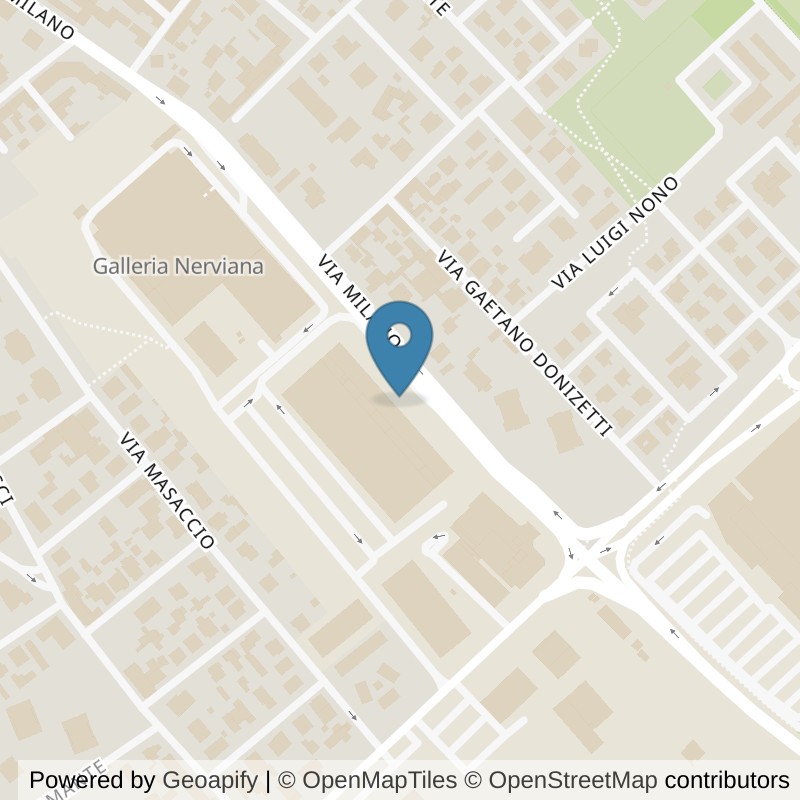 Map: location of FitActive Nerviano in Nerviano