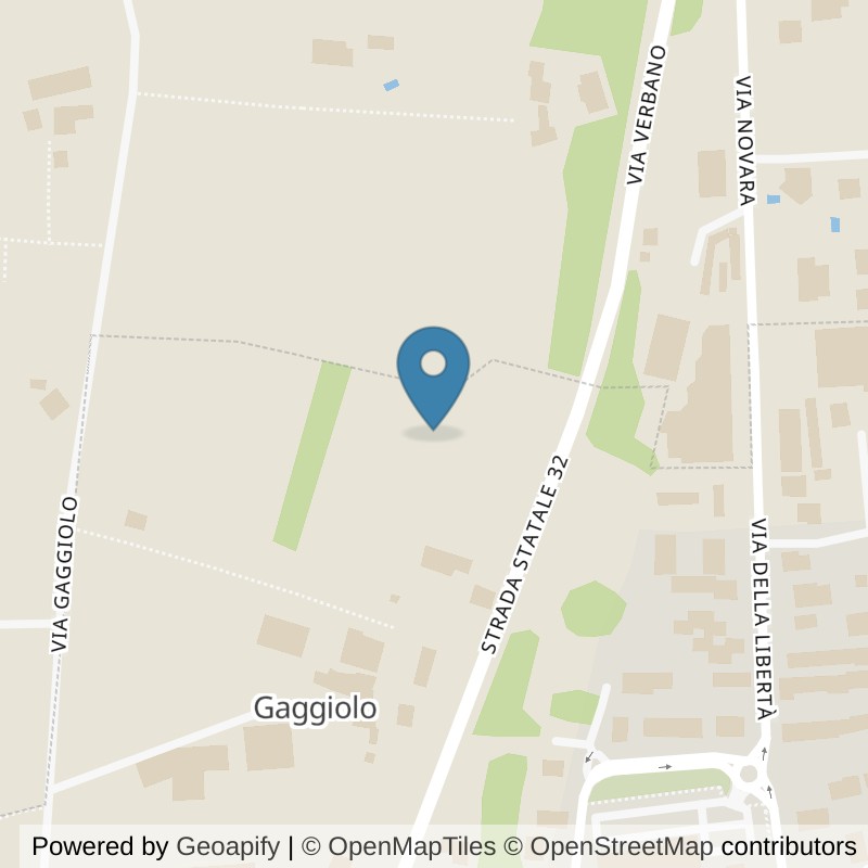 Map: location of FitActive Oleggio in Oleggio