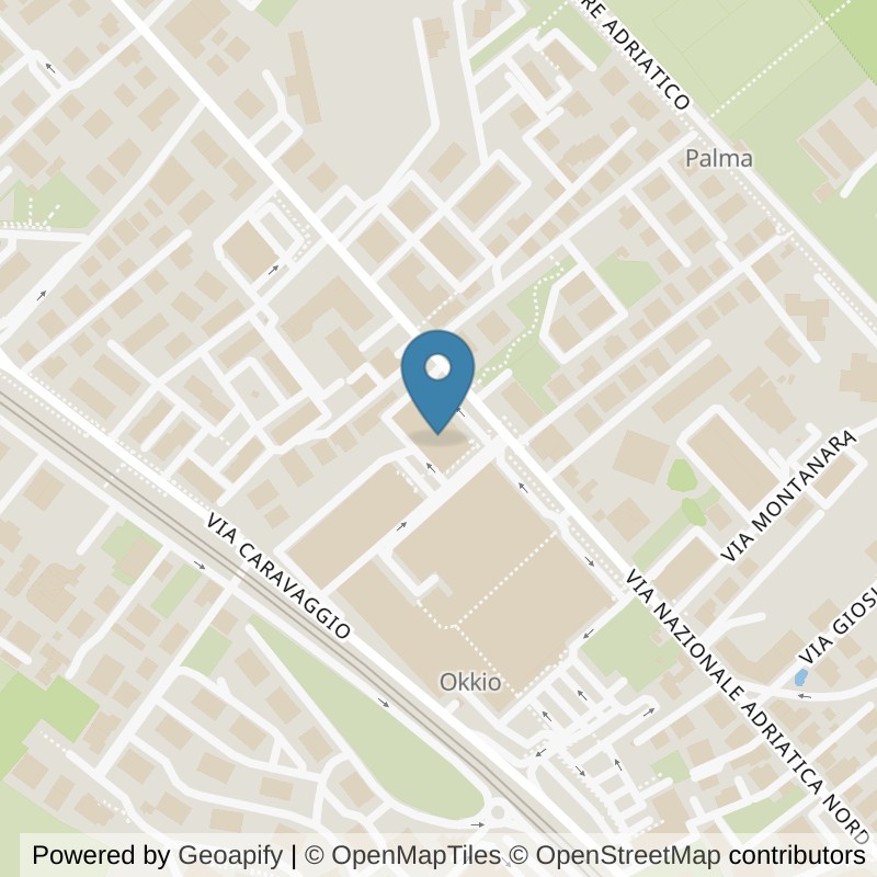 Map: location of FitActive Pescara in Pescara