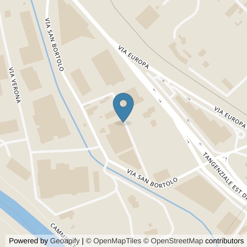 Map: location of FitActive Pove del Grappa in Pove del Grappa