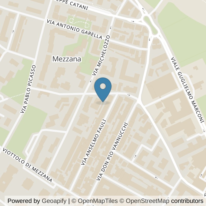 Map: location of FitActive Prato in Prato