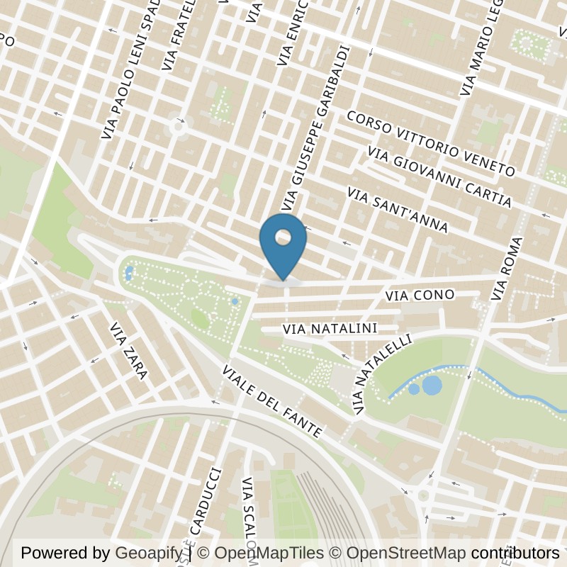 Map: location of FitActive Ragusa in Ragusa