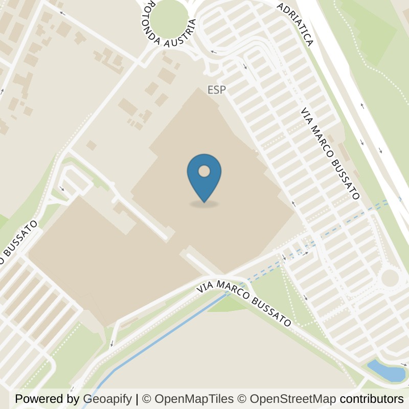 Map: location of FitActive Ravenna in Ravenna